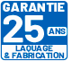 Garantie 25 ans Laquage & Fabrication