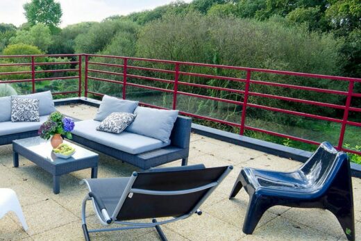 Garde-corps pour terrasse suspendue Perpignan dans les Pyrénées-Orientales